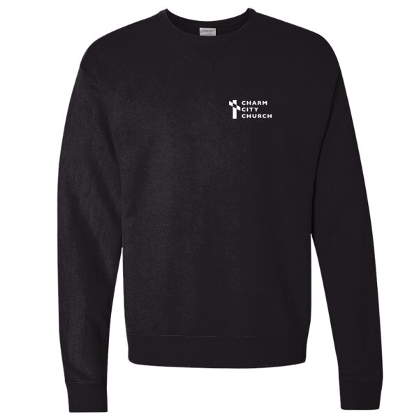 Charm City  - Garment-Dyed Unisex Crewneck Sweatshirt Thumbnail