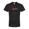 Unisex Poly-Rich V-Neck T-Shirt Thumbnail